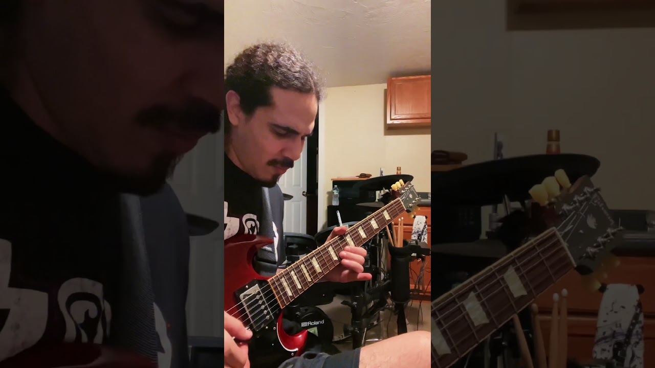 DREAM THEATER TYPE SOLO / RIFF #metal #guitar jamming with my dude Mark !! On keys 🎹