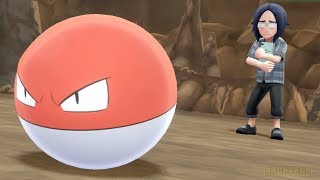 Pokémon Let's Go Pikachu & Eevee - Gameplay Walkthough Part 5 - Mt. Moon Battle Super Nerd Miguel