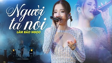 NGƯỜI TA NÓI - LÂM BẢO NGỌC live cover at #Lululola