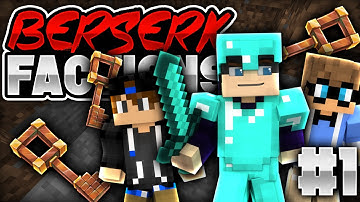 Minecraft Factions - BerserkMC - EP01 - NEW BEGINNING +CRATE KEY OPENING