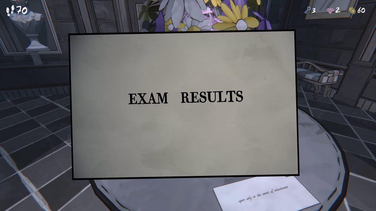 2025.05.02 - PS5: Blue Prince [SPOILER] - Classroom & Final Exam (C+ Student)