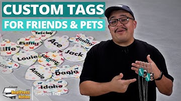How To Make Custom ID and Pet Tags With Sublimation