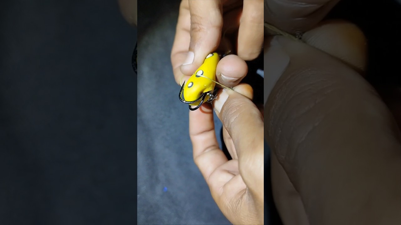 Cara Mengikat Soft Frog – Fishing Knots