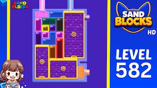 Sand Blocks Level 582 Solution Walkthrough