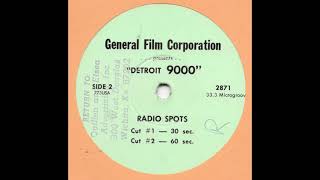 Detroit 9000 (1973) Radio Spot