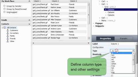 DHTMLX 3.0 Visual Designer.