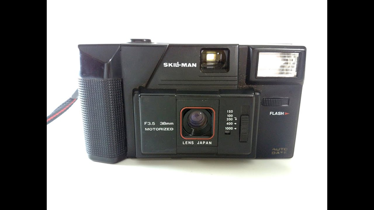 SKILL MAN Film Camera 詳細不明カメラ - YouTube