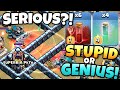 IT’S JUST STUPID ENOUGH TO WORK! MASS INVISIBLE SKELETONS! Clash of Clans eSports