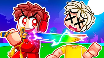 Spending $999,999 on a GOD SWORD in Roblox