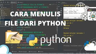 PYTHON TUTORIAL - MENULIS FILE DARI PYTHON ✍️📝 #python #pythonprogramming #pythontutorial Net Worth