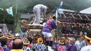 20090726　【天津大神輿】　房州天津地区大神輿　宮だし-3