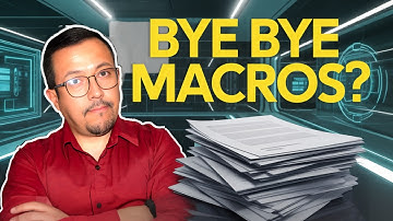 ¿Las macros van a desaparecer de Excel este año?