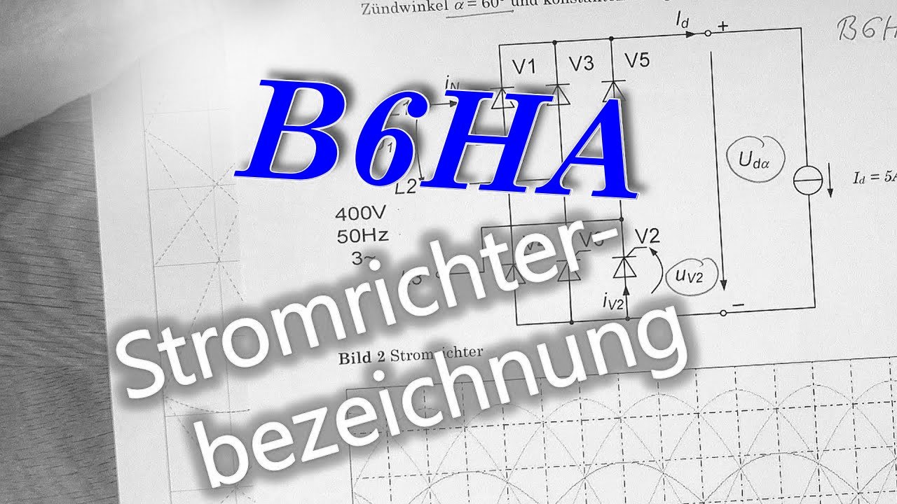 B6 Sechspuls Bruckenschaltung Potentialdiagramm Udalpha 1 4 Youtube