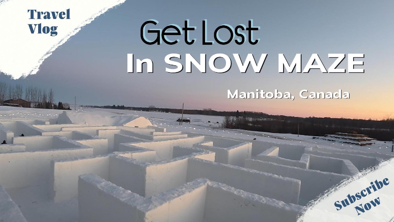 Get Lost in Snow Maze