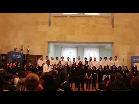 თსუ-ის სტუდენტური კაპელა / TSU Students' Choir - Sit Down, Servant
