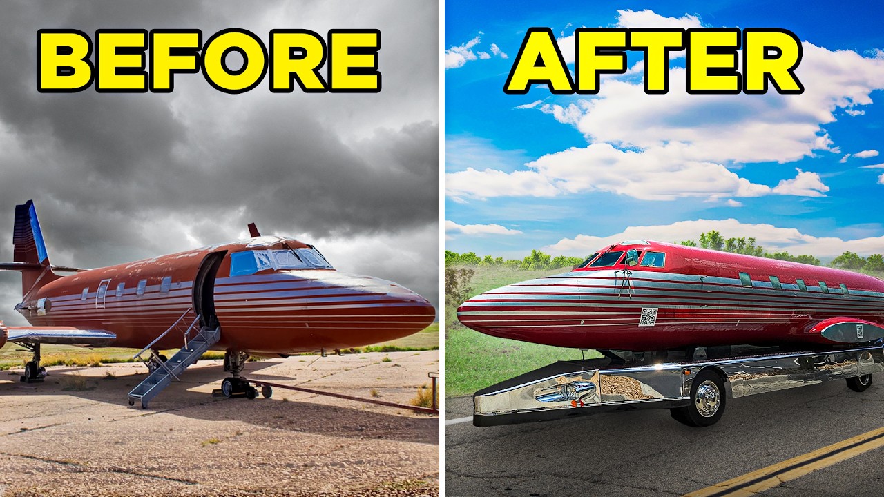 FULL BUILD: Rebuilding Elvis Presleys Abandoned Private Jet