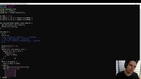 Competitive Programming Guide - Math #11 - Matrix Exponentation II
