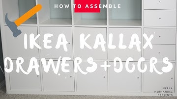 How to Assemble Kallax Drawers