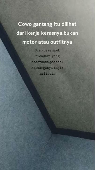 Story wa DJ melody tiktok ||Cowo ganteng itu dilihat dari kerja kerasnya