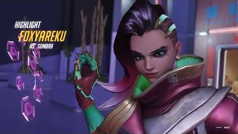 Overwatch Highlight: Sombra Overtime Capture