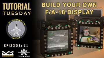 Ep: 21 - How to Build Your Own F/A-18 Cockpit Displays | Open Hornet
