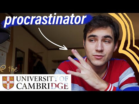 How To Stop Procrastinating  and Week 5 Blues | Cambridge Uni Vlog