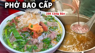 Phở Từ Thời Bao Cấp Nước Dùng Đậm Chất Xương Thịt 25k Cũng Bán #phohanoi