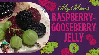 My Mom's Raspberry Gooseberry Jelly