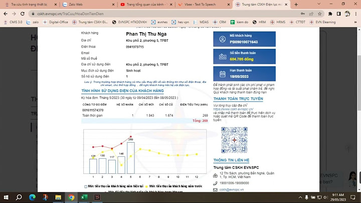 Tra cứu hóa đơn điện tử evn miền nam năm 2024