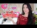 Arréglate conmigo para San Valentín | GRWM | En casa con Pam y Fer