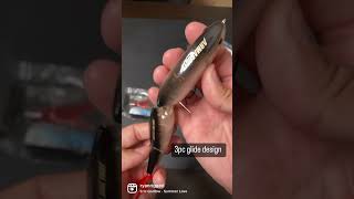 It’s not broken! That’s how it works!!😳 (NEW Shimano glide bait)