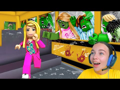 ПОБЕГ ИЗ ШКОЛЫ ЗОМБИ в ROBLOX!