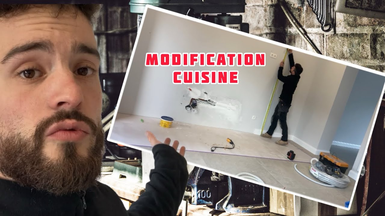 On MODIFIE les prises d’une CUISINE !