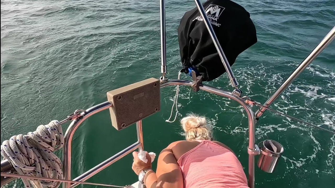 Live-Aboard sailing during a small craft advisory in the open ocean and sea sickness.