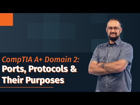 CompTIA A+ Domain 2: TCP and UDP Ports, Protocols, and Their Purposes