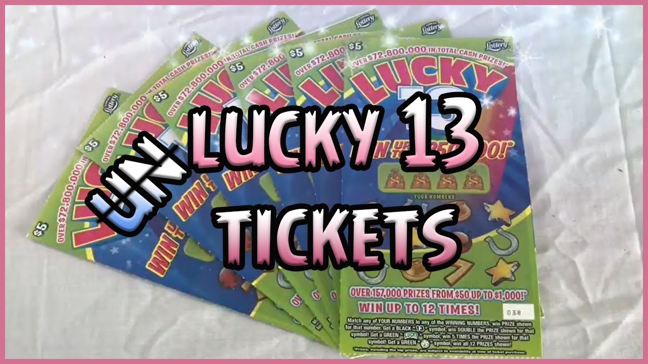 UNLUCKY TICKETS! (6) 5 Lucky 13 Florida Lottery Scratchers YouTube