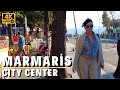 Marmaris City Center Walking Tour l January 2022 Muğla, Turkey [4K UHD]