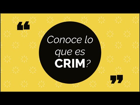 CRIM Centro de Recaudación de Ingresos Municipales