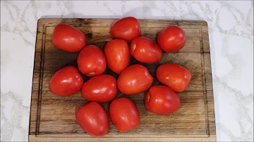 ¿Cuál es la mejor manera de congelar tomates frescos?