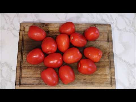 Vídeo: Como Congelar Tomates Para O Inverno