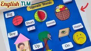 Opposite Words English TLM/ Opposite Words English Project/ Opposite Words English Working Project 