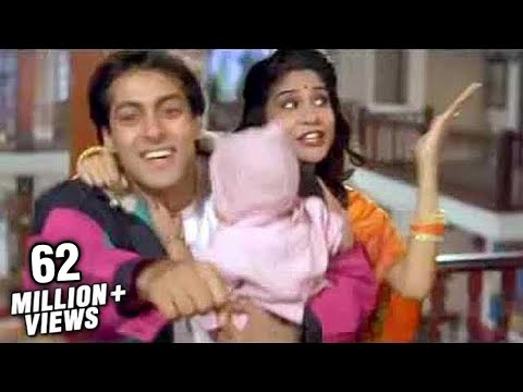 Salman Khan, Madhuri Dixit & Renuka Sahane in Lo Chali Main - Hum Aapke Hain Koun