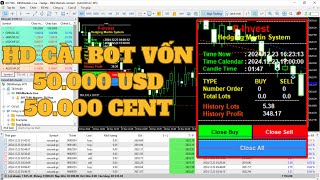 Hướng Dẫn Cài Bot Số Vốn 500 Usd Và 50.000 Usd Hiệu Quả- An Toàn