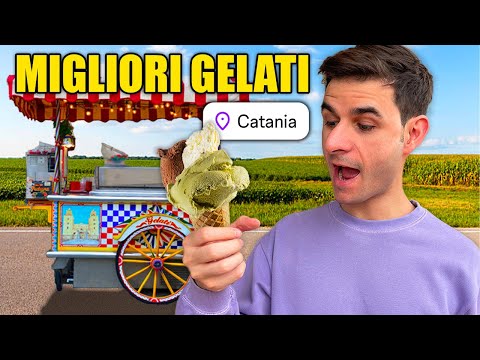 MANGIO I MIGLIORI GELATI DI CATANIA | QUAL È IL MIGLIORE? | FOOD TOUR CATANIA
