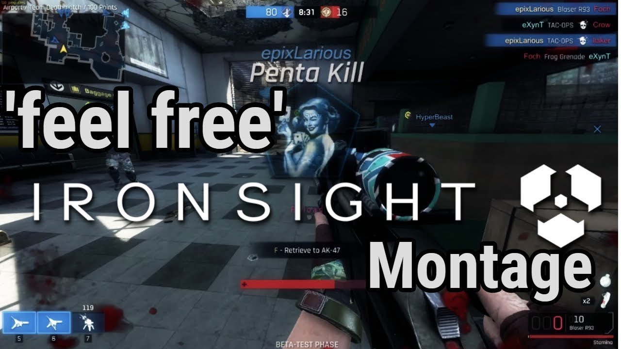 'feel free' IronSight Montage - Video Creator Contest
