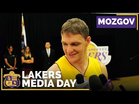 Lakers Media Day 2016: Timofey Mozgov & Goal Of Reaching NBA Playoffs