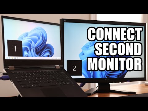 Connect a 2nd Monitor to Laptop on Windows 10/11