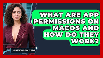 What Are App Permissions On macOS And How Do They Work? - All About Operating Systems