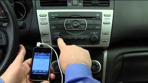 2012 Mazda6 — Auxiliary Audio Input Jack   Mazda USA