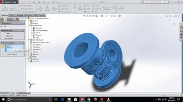 non return valve body in solidworks